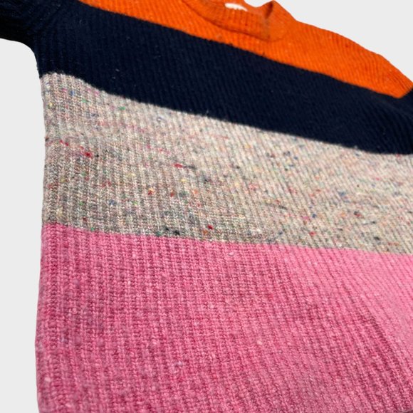 A.L.C. Georgina Colorblock Stripe Wool Cashmere Striped Sweater Women's Size XS - Picture 11 of 13